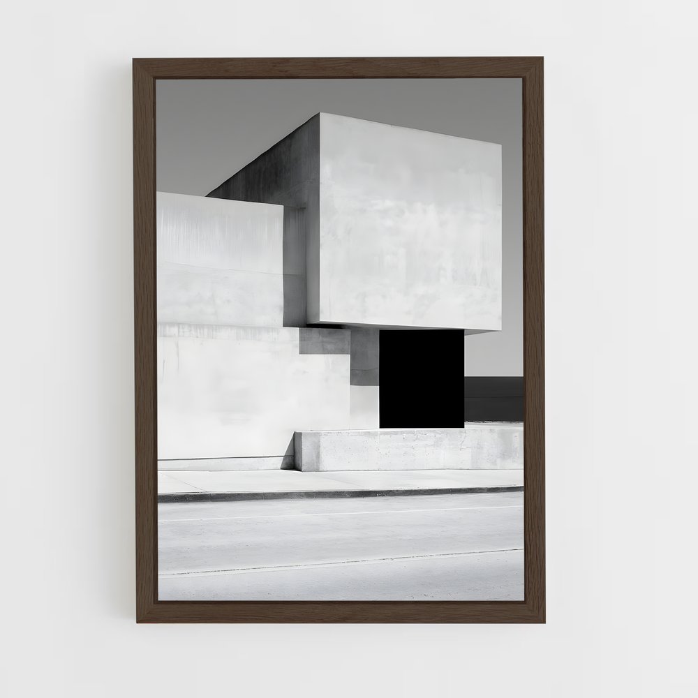 ap-minimalist architecture-2 cadre Bois foncé