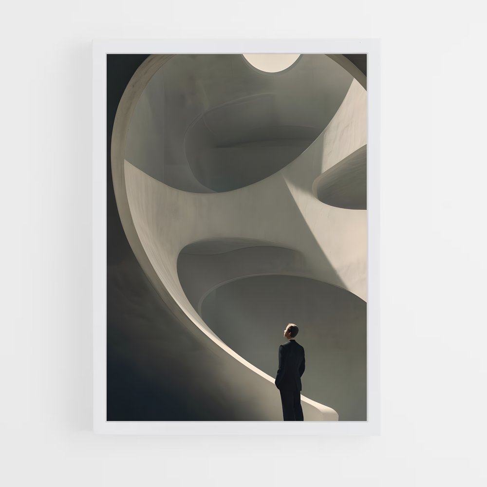 ap-minimalist architecture-4 cadre Blanc