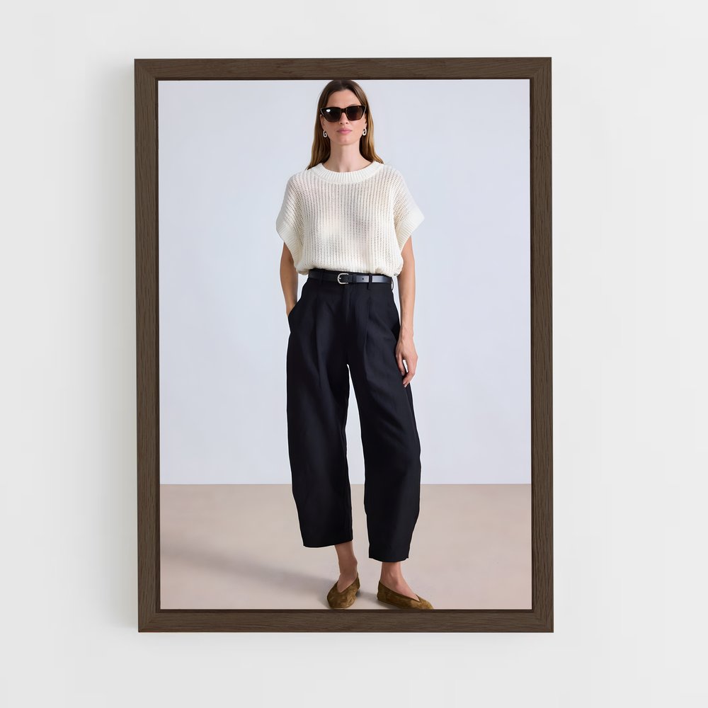 ap-minimalist fashion-5 cadre Bois foncé