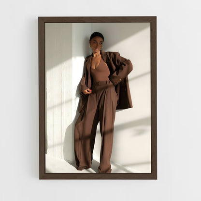 ap-minimalist fashion-8 cadre Bois foncé
