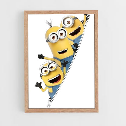 ap-minions-4 cadre Bois clair