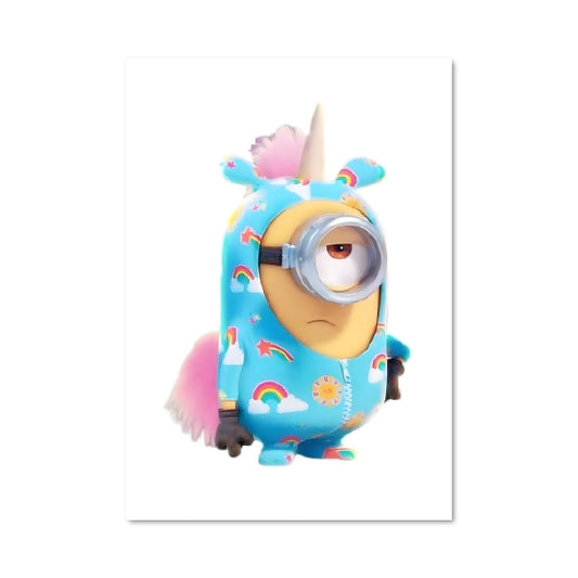 Poster Minions et la Licorne Magique