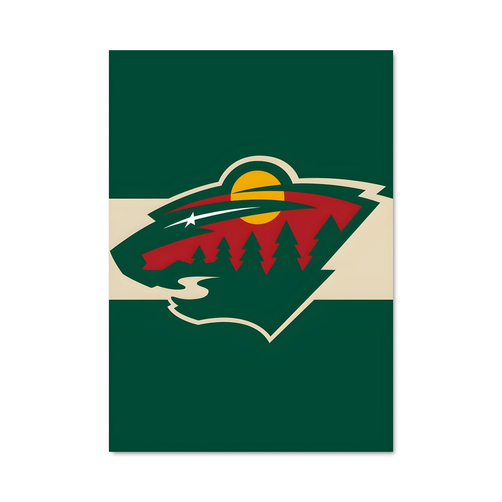 Poster Minnesota wild 74217
