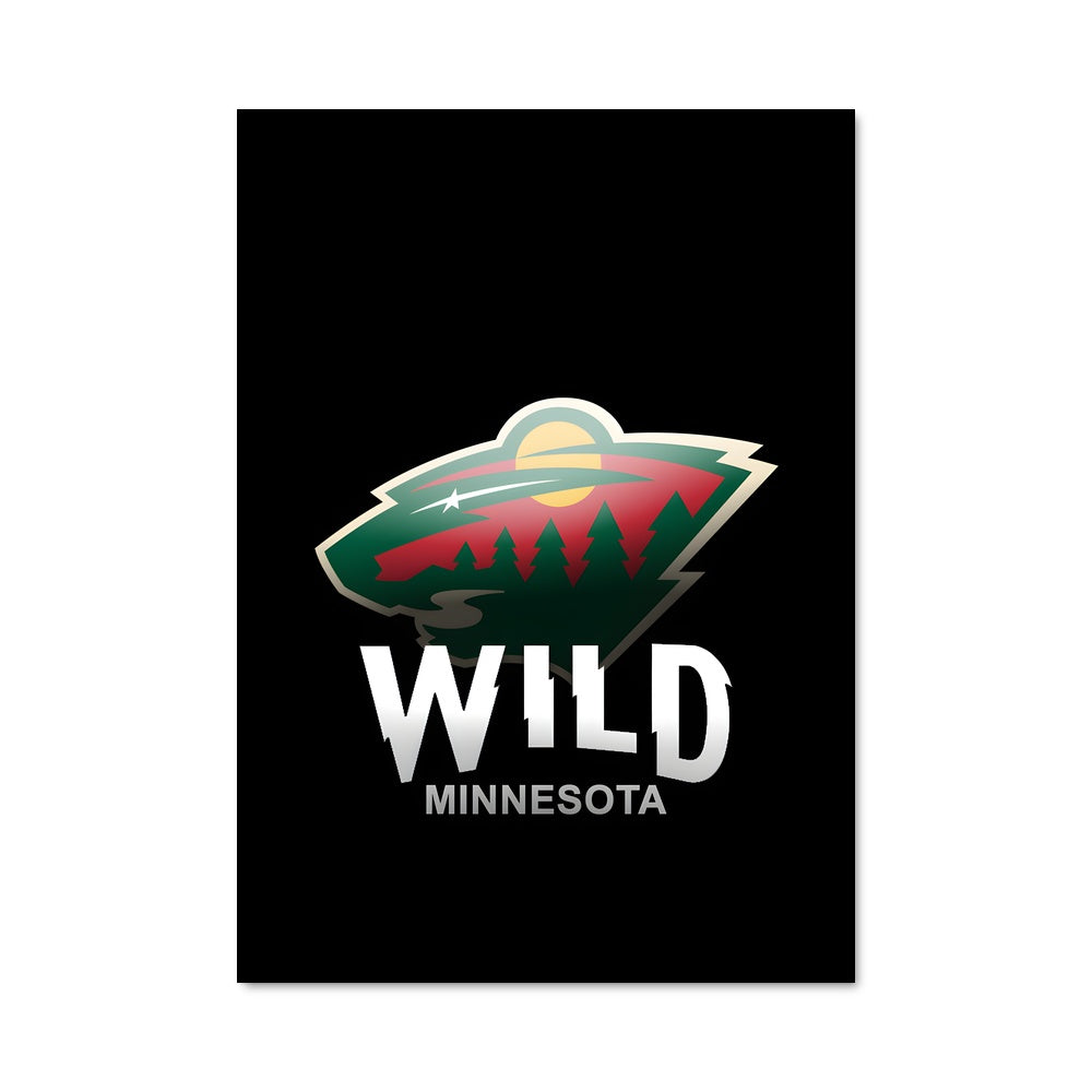 Poster Minnesota wild 74228