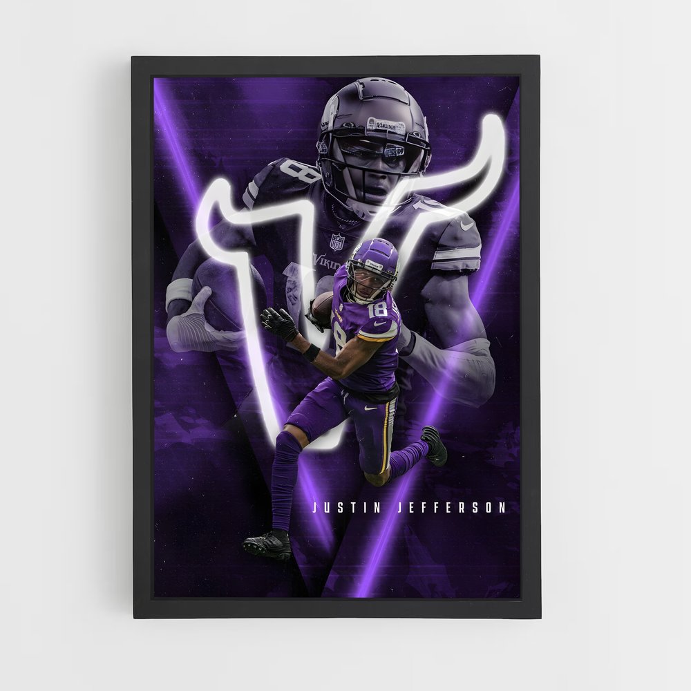ap-minnesota vikings-5 cadre Noir