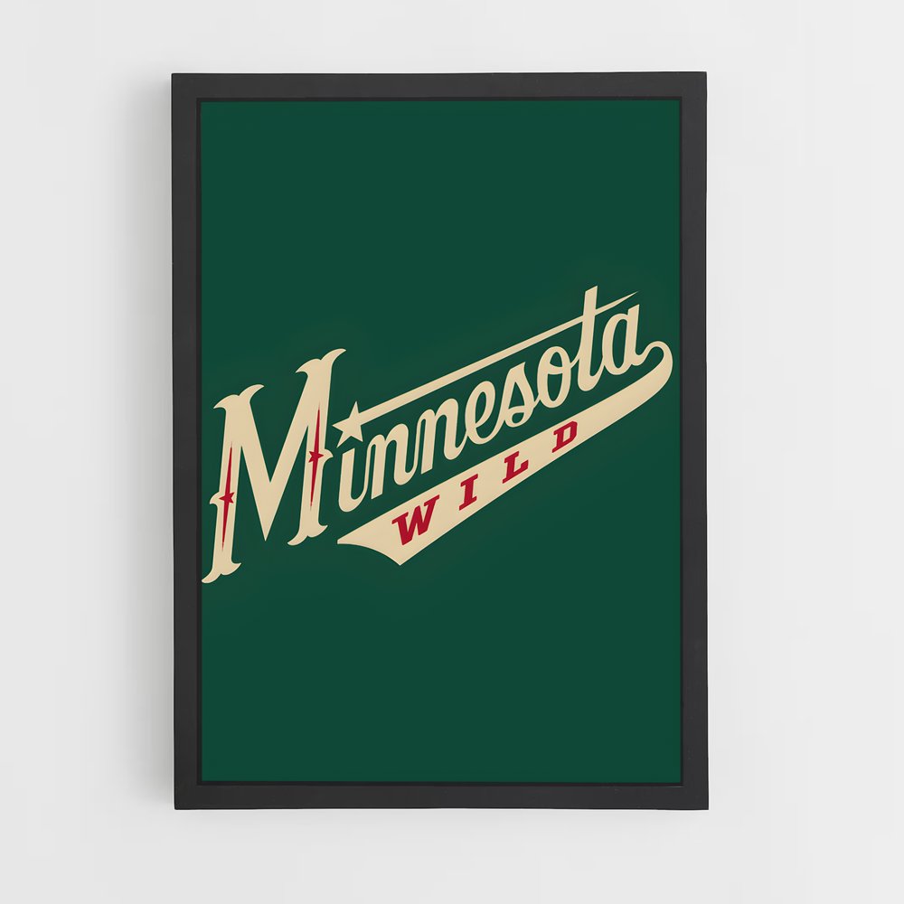 ap-minnesota wild-2 cadre Noir