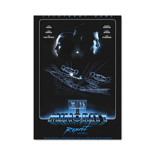 Poster Trax Futuriste