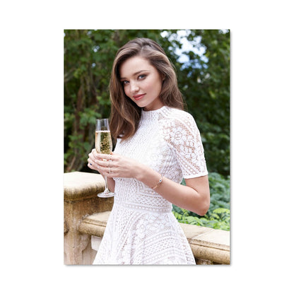 Poster Champagne et Élégance
