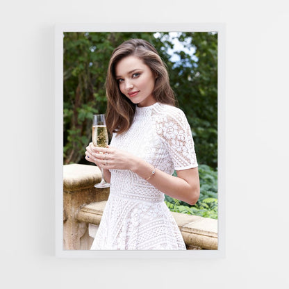 ap-miranda kerr-5 cadre Blanc