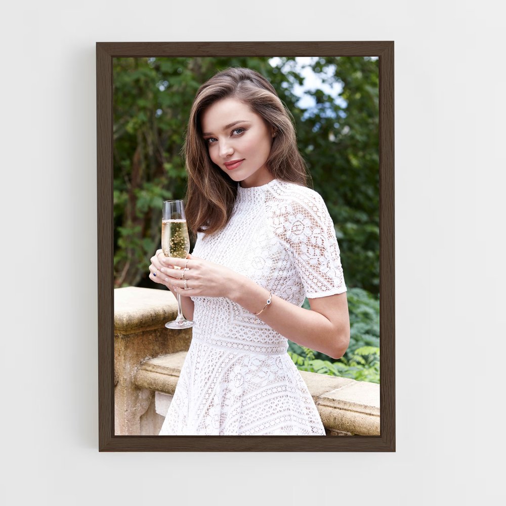 ap-miranda kerr-5 cadre Bois foncé