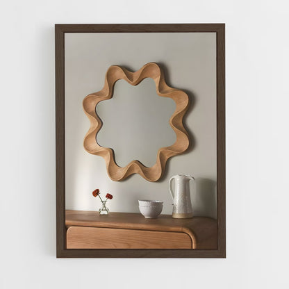 ap-mirror-1 cadre Bois foncé