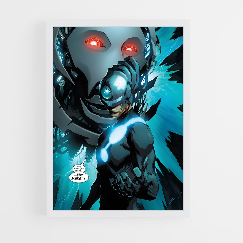 ap-mister fantastic reed richards-3 cadre Blanc