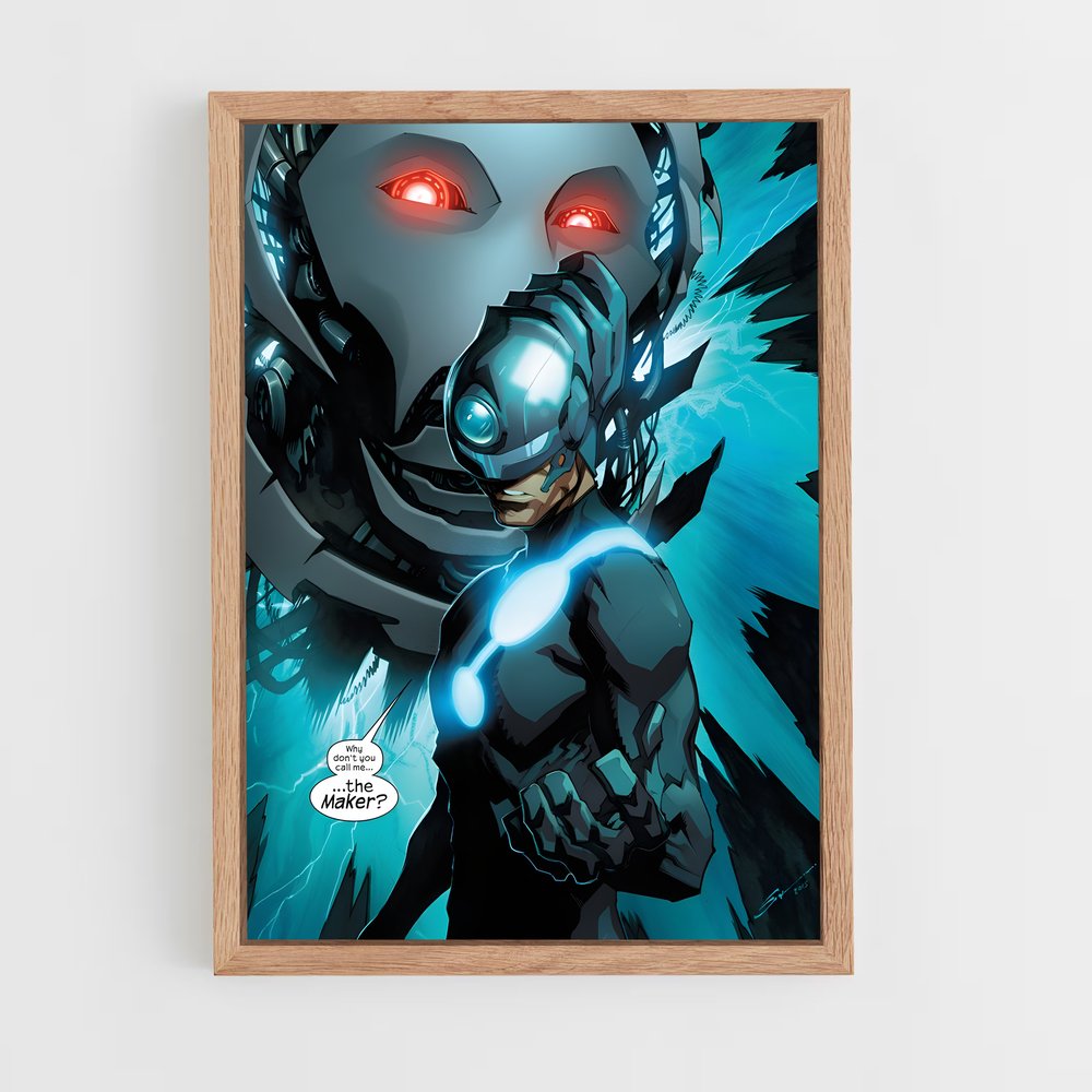 ap-mister fantastic reed richards-3 cadre Bois clair