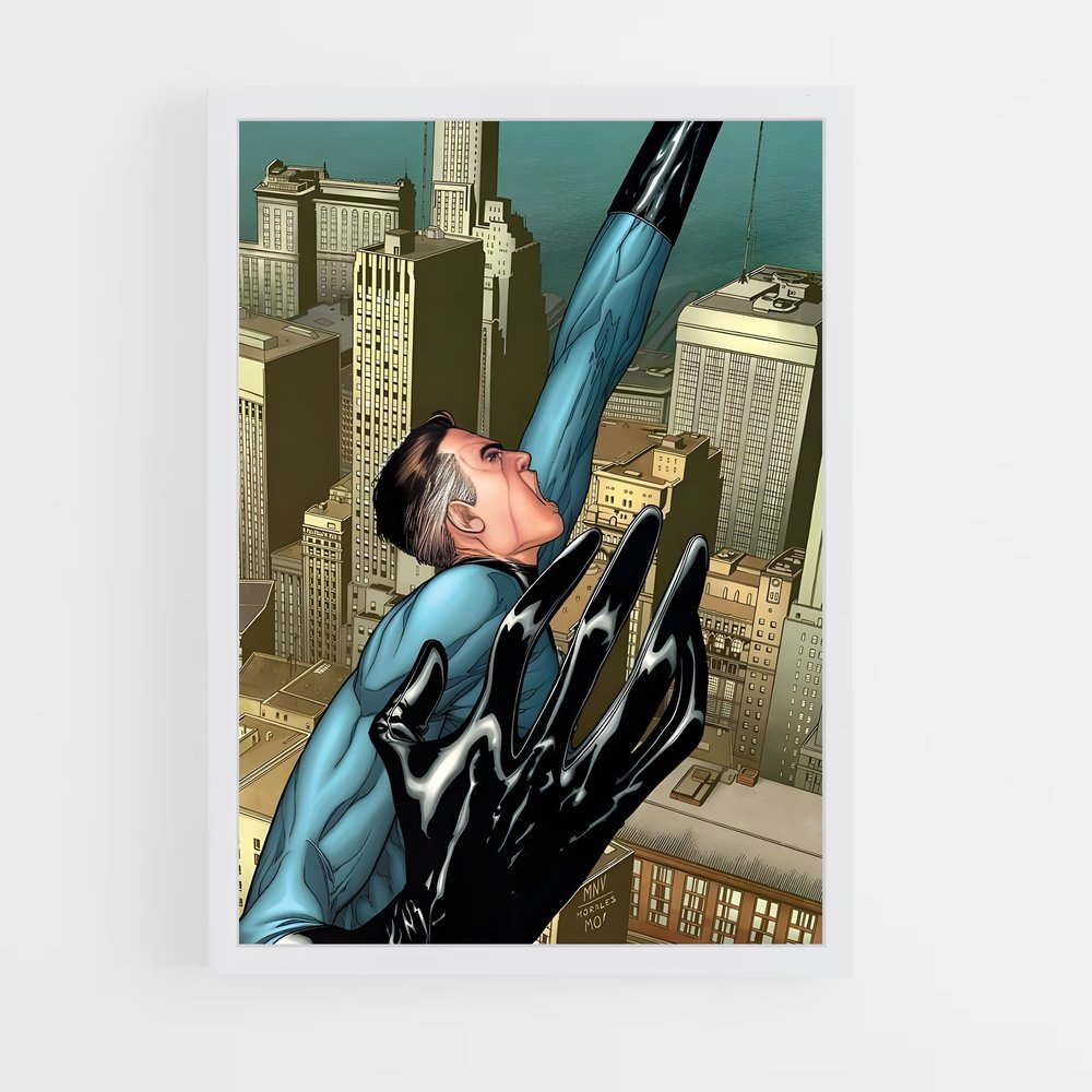 ap-mister fantastic reed richards-5 cadre Blanc