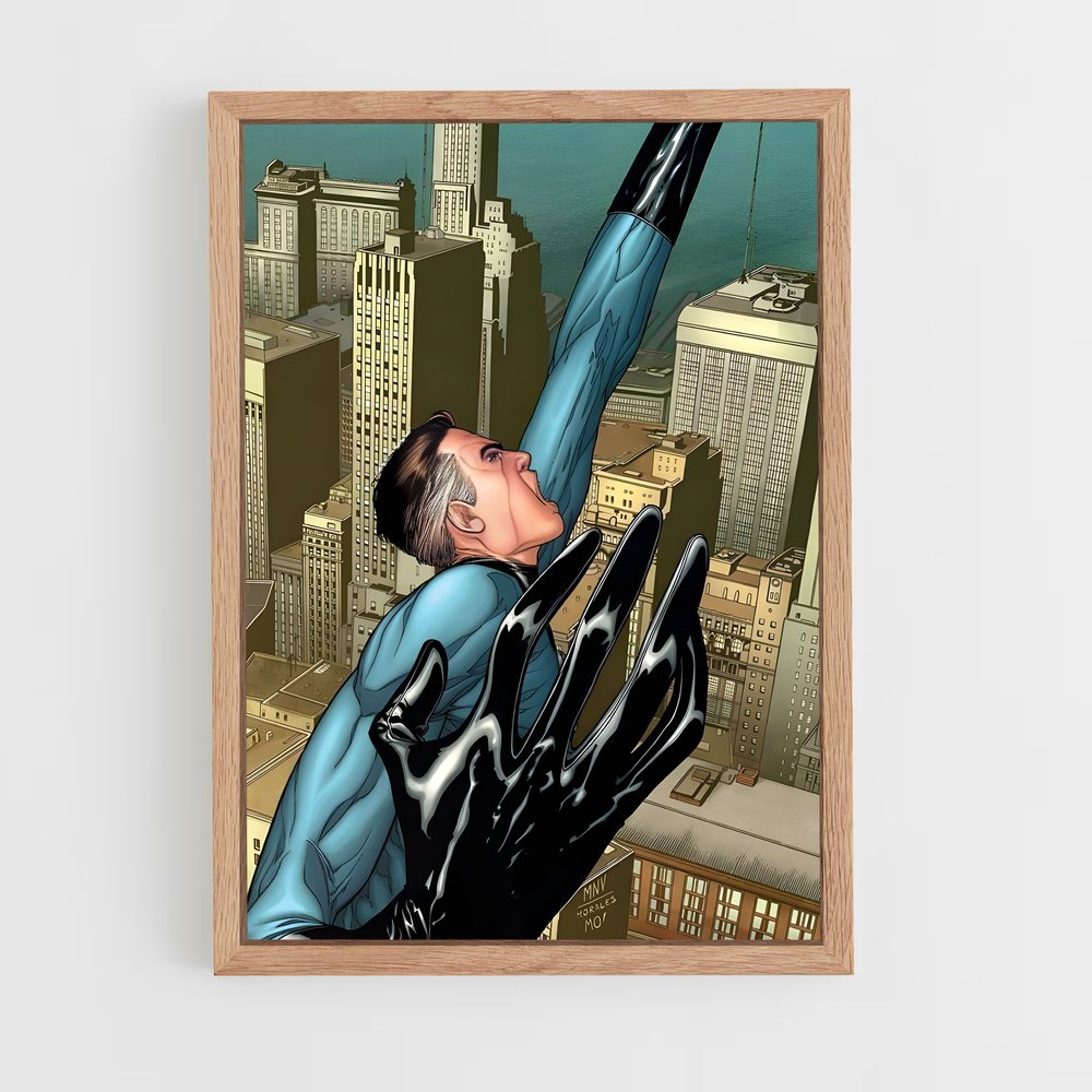 ap-mister fantastic reed richards-5 cadre Bois clair