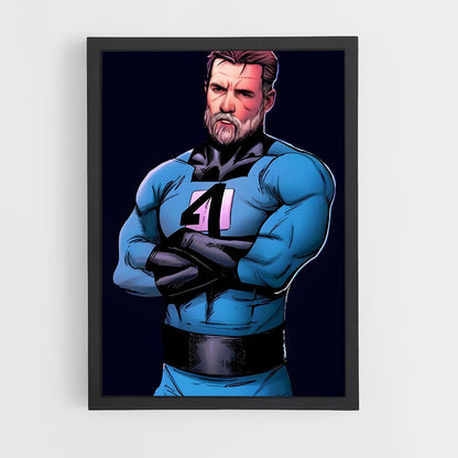 ap-mister fantastic reed richards-6 cadre Noir