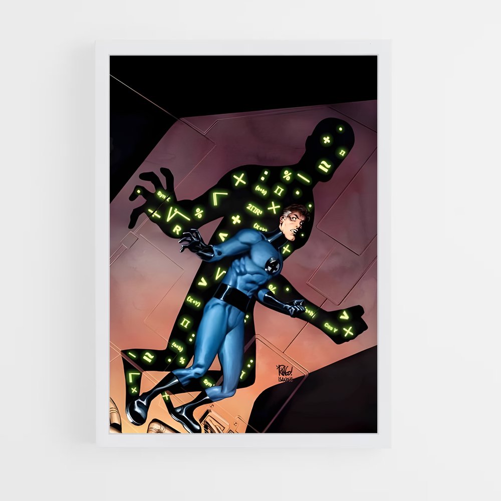 ap-mister fantastic reed richards-7 cadre Blanc