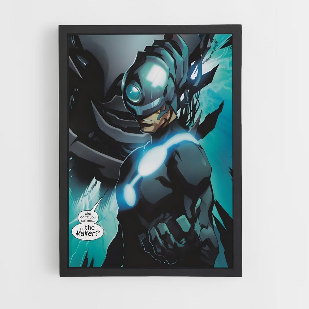 ap-mister fantastic reed richards-9 cadre Noir