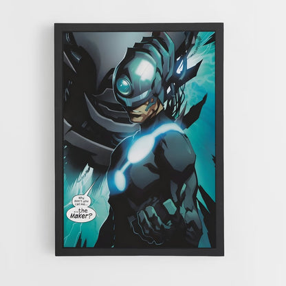 ap-mister fantastic reed richards-9 cadre Noir