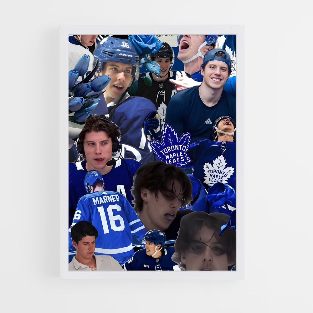 ap-mitch marner-2 cadre Blanc