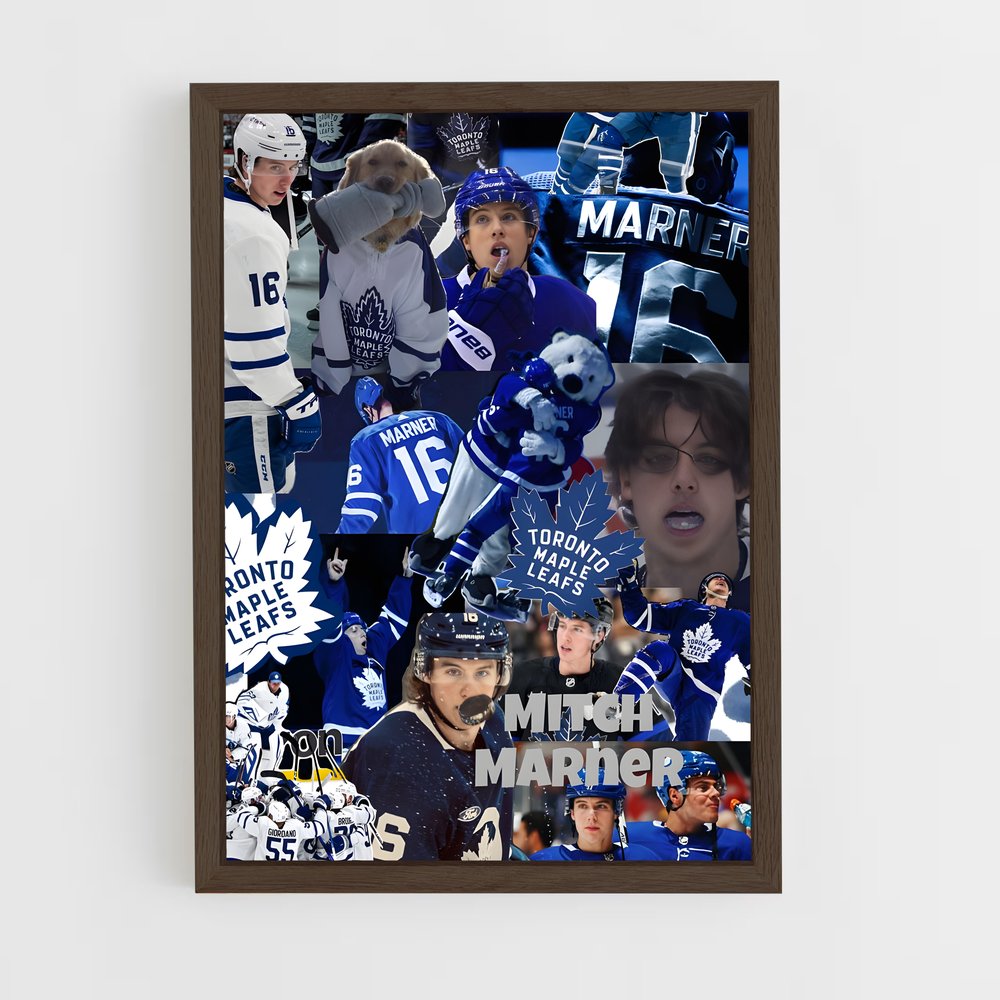 ap-mitch marner-3 cadre Bois foncé
