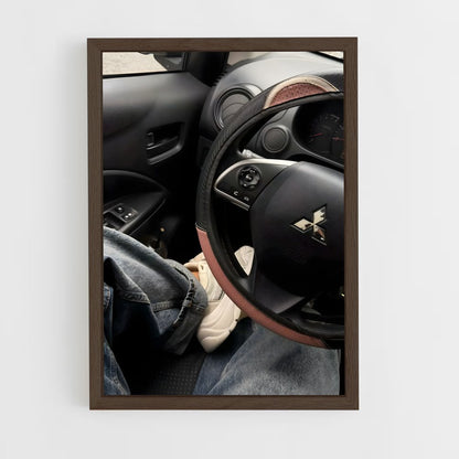 ap-mitsubishi-6 cadre Bois foncé