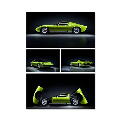 Poster Miura en Vitesse