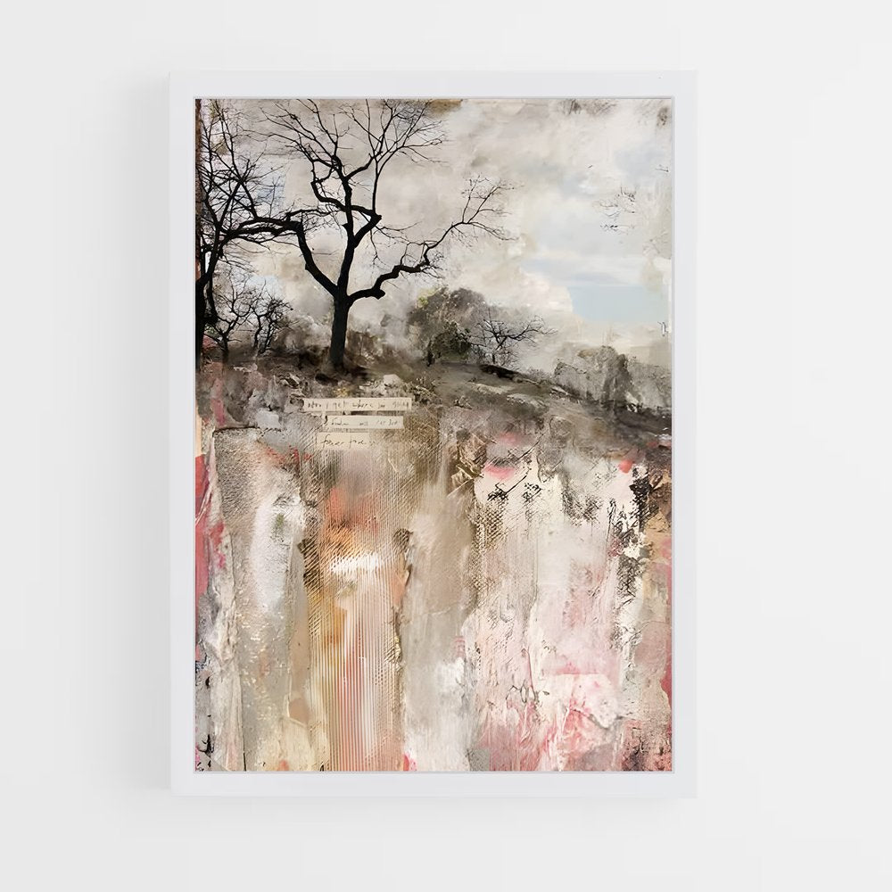 ap-mixed media-3 cadre Blanc