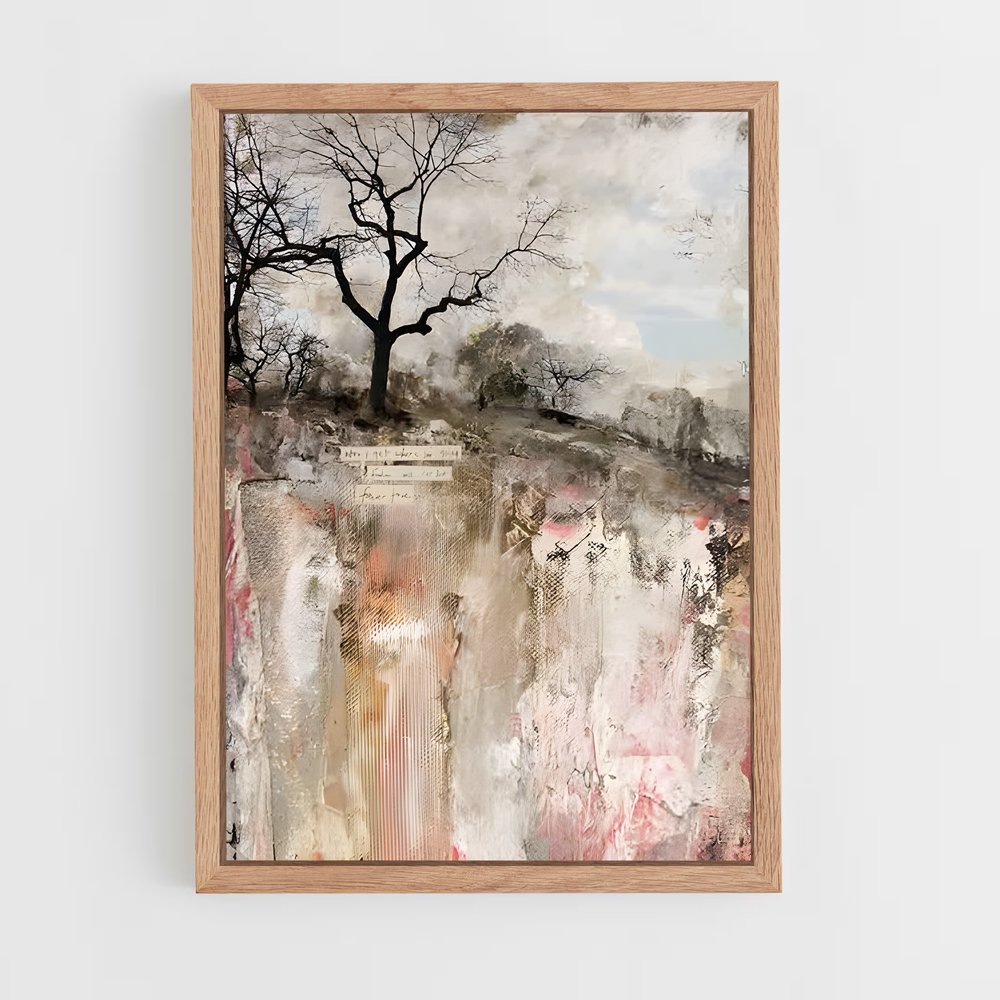 ap-mixed media-3 cadre Bois clair