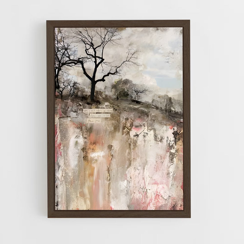 ap-mixed media-3 cadre Bois foncé