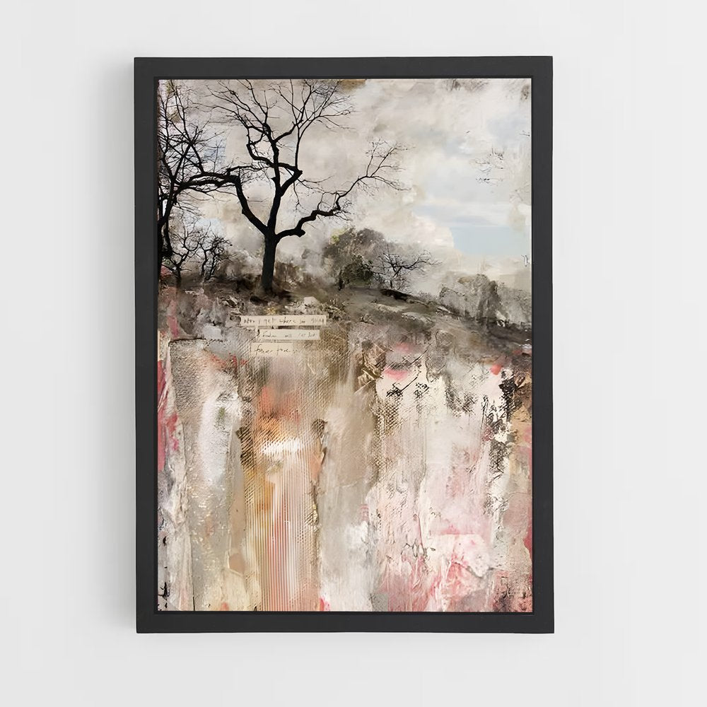 ap-mixed media-3 cadre Noir