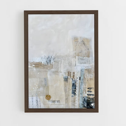 ap-mixed media-5 cadre Bois foncé