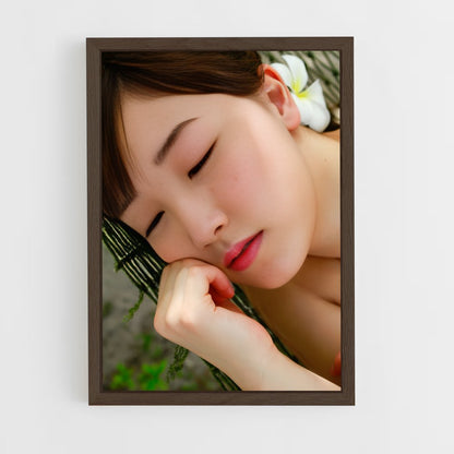 ap-mizuki fukumura-10 cadre Bois foncé