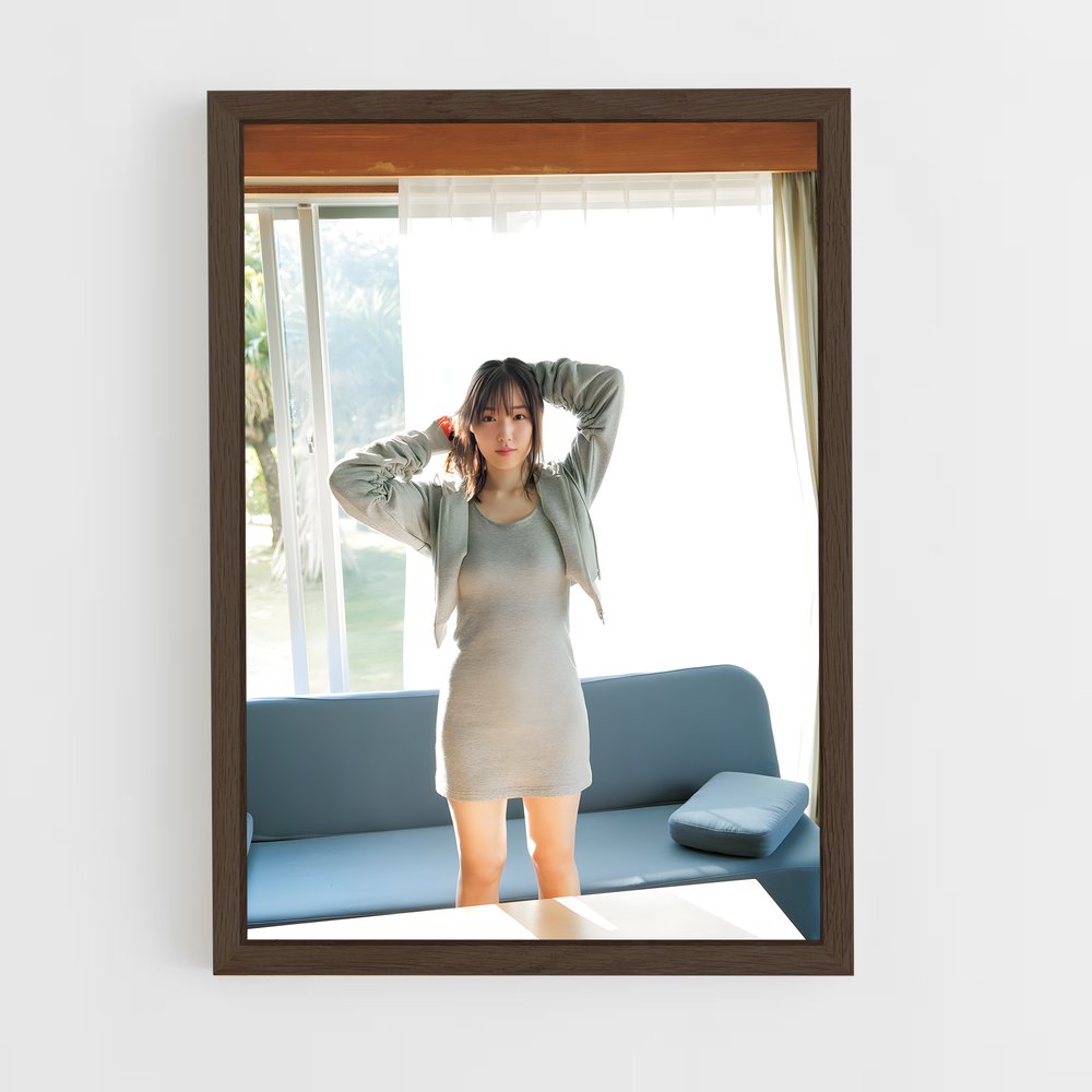 ap-mizuki fukumura-11 cadre Bois foncé