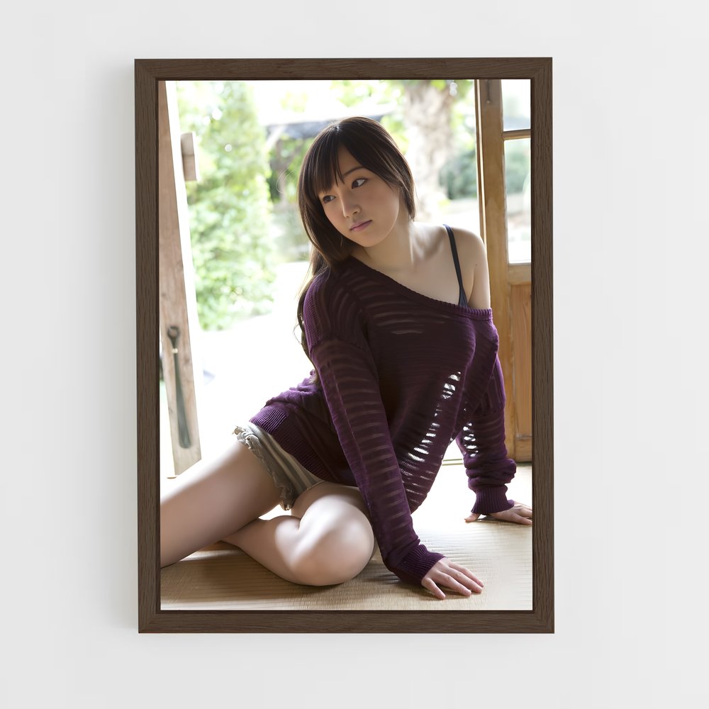 ap-mizuki fukumura-2 cadre Bois foncé
