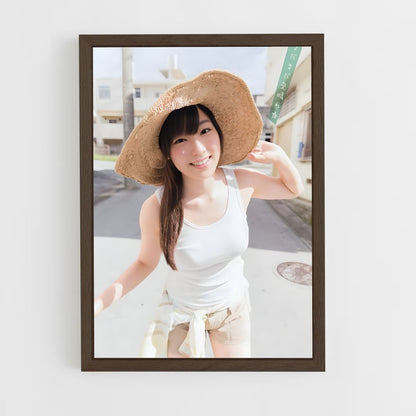 ap-mizuki fukumura-4 cadre Bois foncé