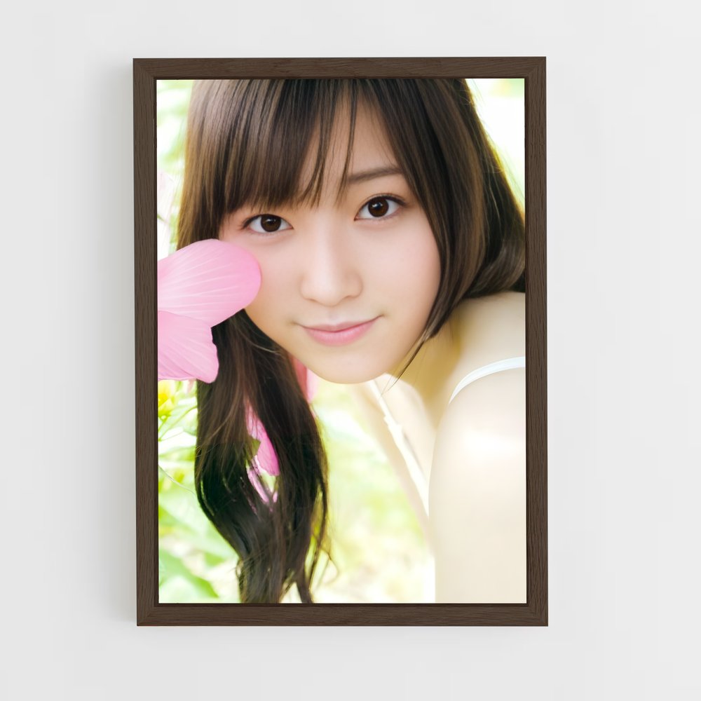 ap-mizuki fukumura-6 cadre Bois foncé