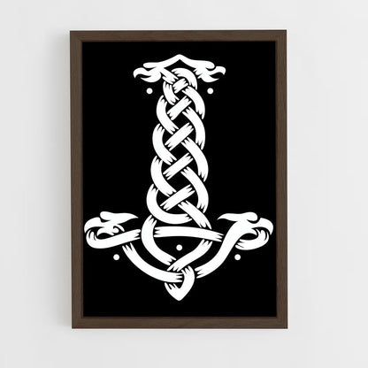 ap-mjolnir-8 cadre Bois foncé