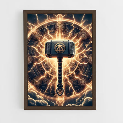 ap-mjolnir-9 cadre Bois foncé