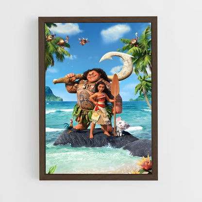 ap-moana-5 cadre Bois foncé