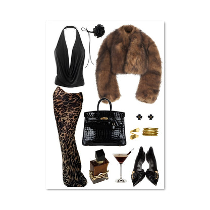 Poster Leopard Lady