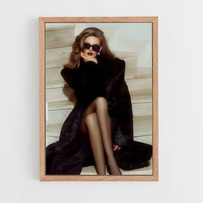 ap-mob wife-1 cadre Bois clair