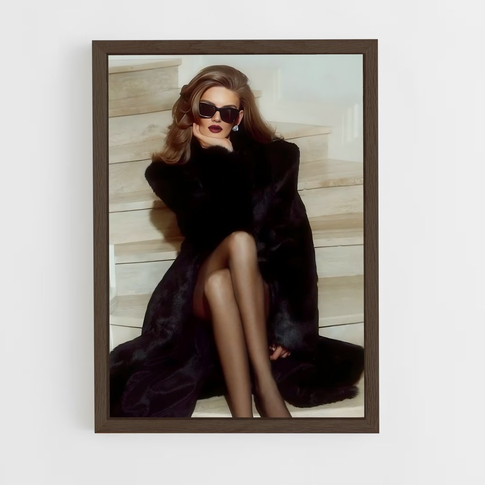ap-mob wife-1 cadre Bois foncé