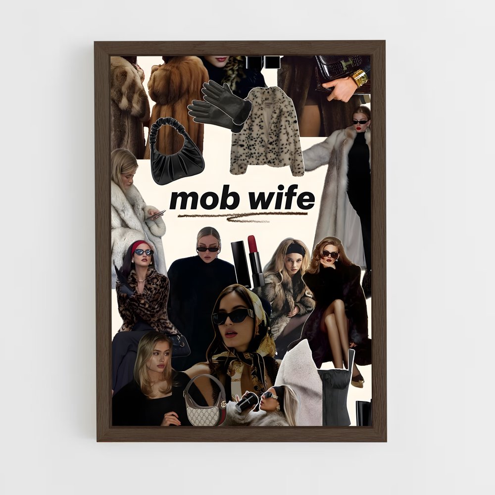 ap-mob wife-12 cadre Bois foncé