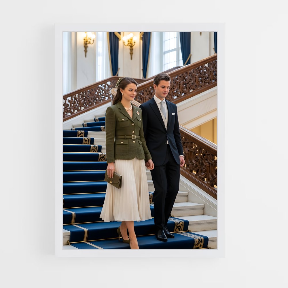 ap-modern royalty-1 cadre Blanc