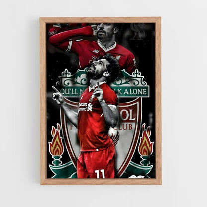 ap-mohamed salah-15 cadre Bois clair