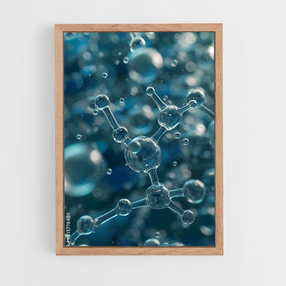 ap-molecular structures-2 cadre Bois clair