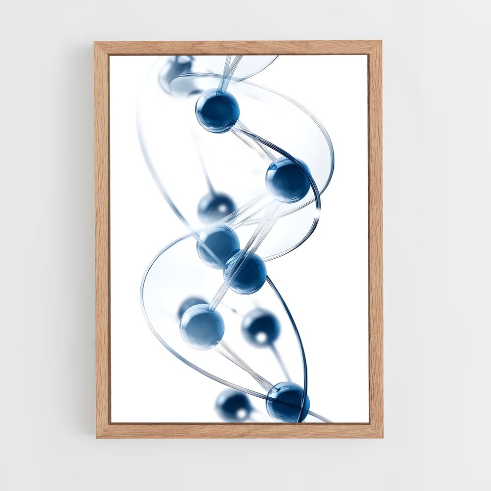 ap-molecular structures-4 cadre Bois clair
