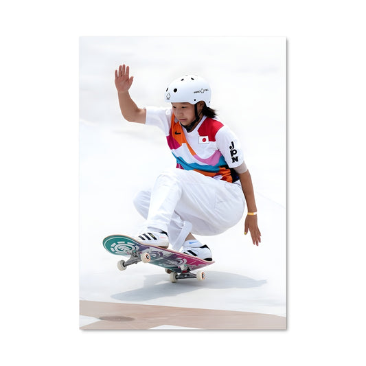 Poster Skateboard Queen