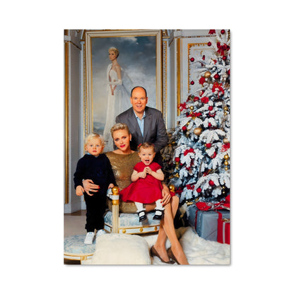 Poster Monaco royal family 3032